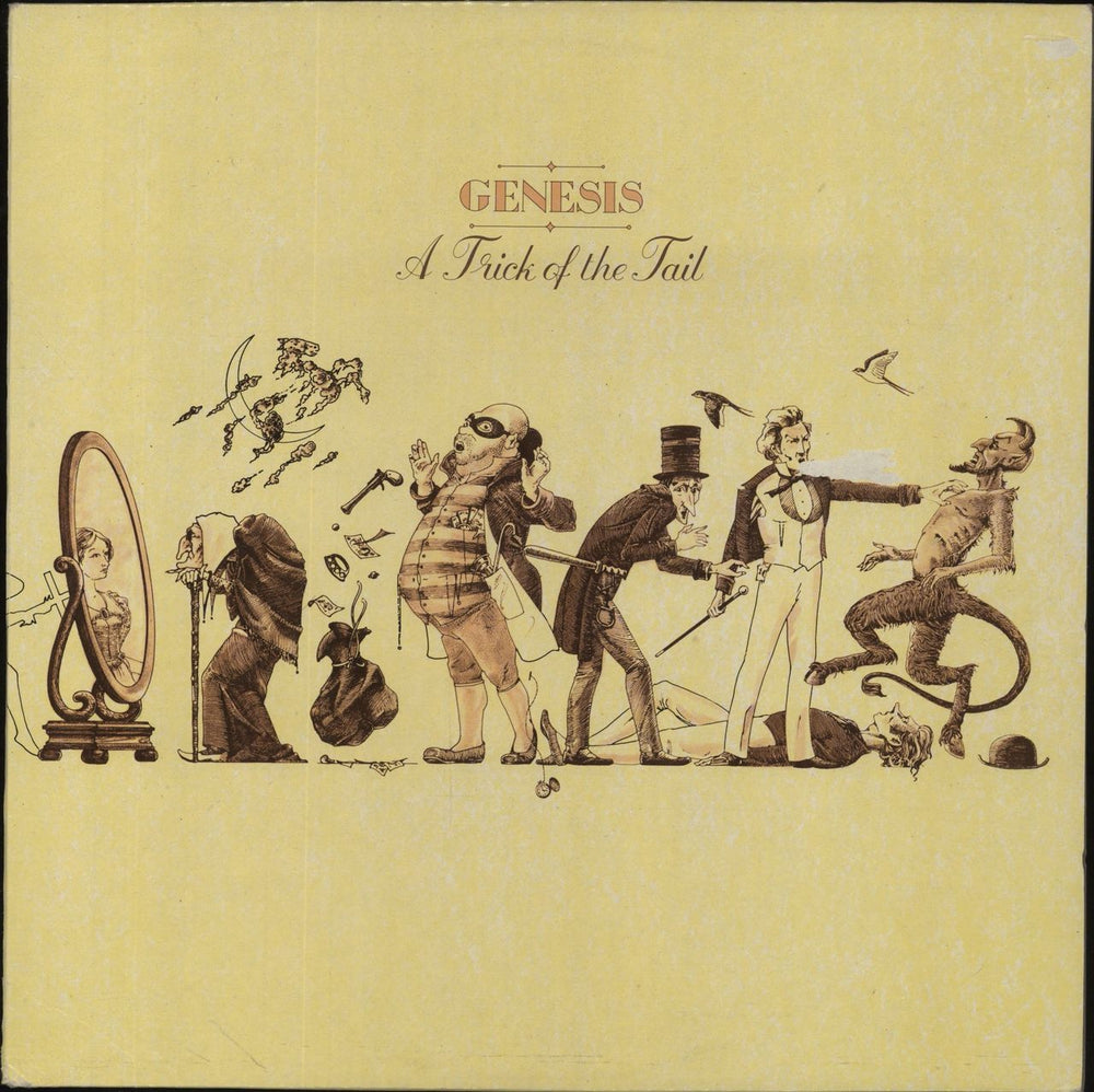 Genesis A Trick Of The Tail - Single Pocket Sleeve Greek vinyl LP album (LP record) 6369974