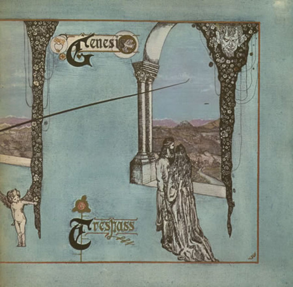 Genesis Trespass - 3rd UK vinyl LP album (LP record) CAS1020