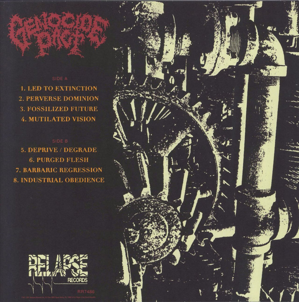 Genocide Pact Genocide Pact US vinyl LP album (LP record) 781676748617