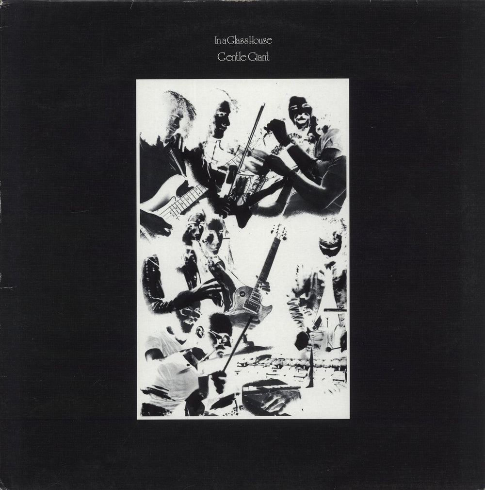 Gentle Giant In A Glass House - VG US vinyl LP album (LP record) ALUGGV04