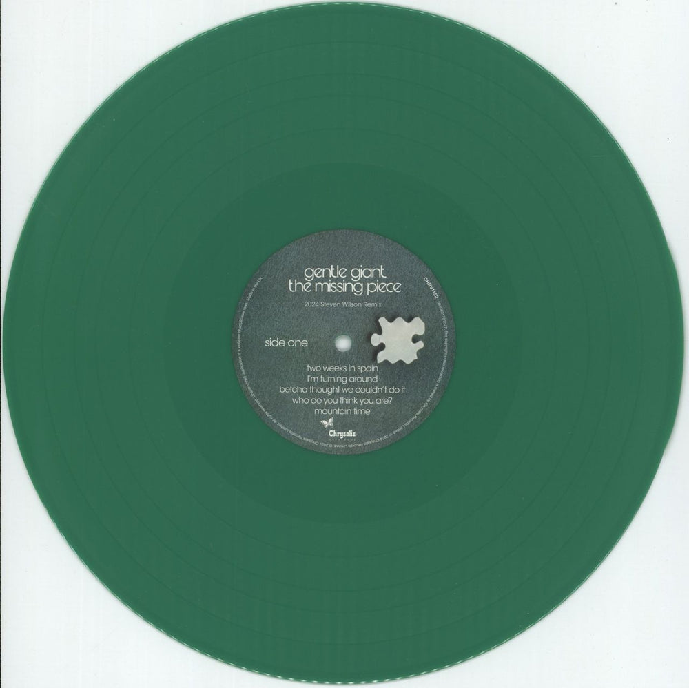 Gentle Giant The Missing Piece - Green Vinyl - Steven Wilson Remix UK vinyl LP album (LP record) GTLLPTH873905