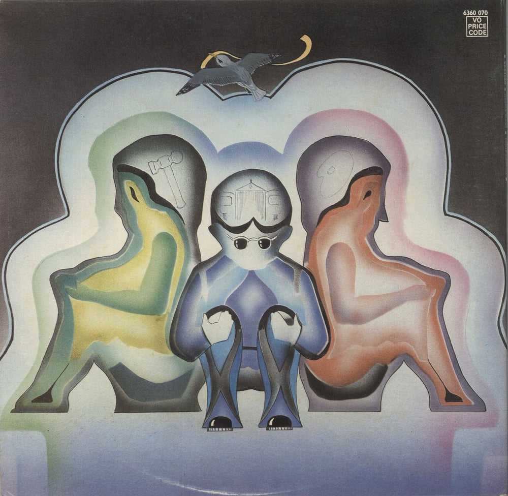 Gentle Giant Three Friends - 3rd - EX UK vinyl LP album (LP record)