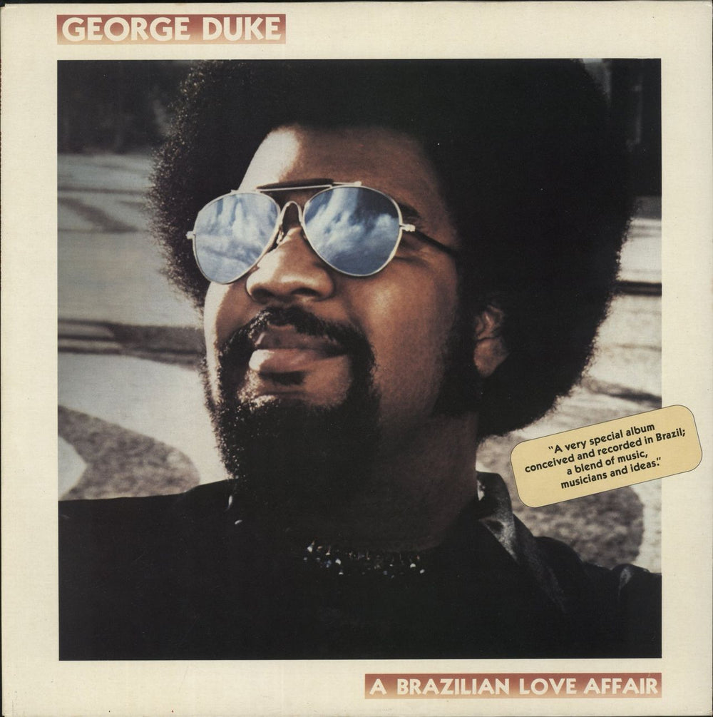 George Duke A Brazilian Love Affair Dutch vinyl LP album (LP record) EPC84311