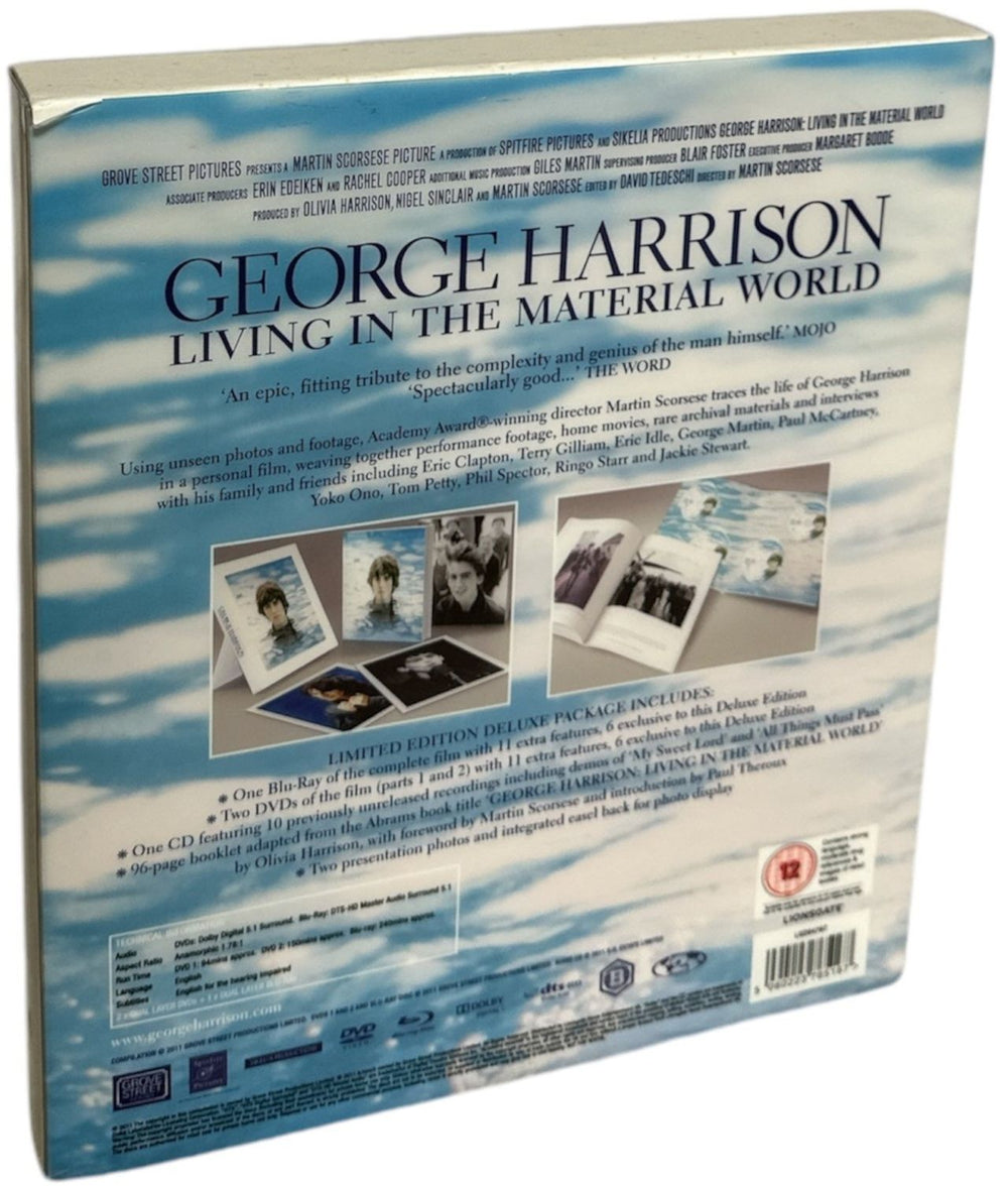 George Harrison Living In The Material World - Deluxe Edition - EX UK box set 5060223765167