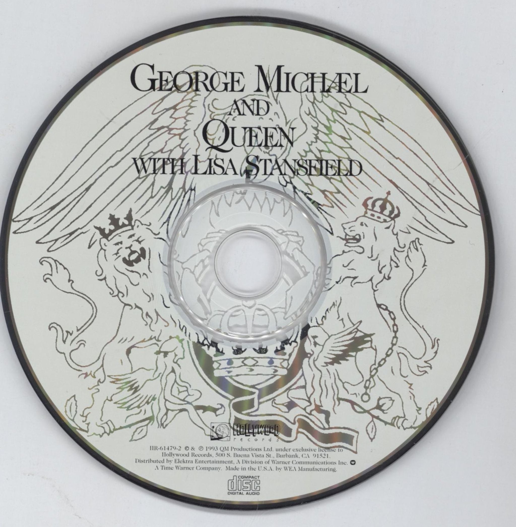 George Michael Five Live US CD single (CD5 / 5\") GEOC5FI605650