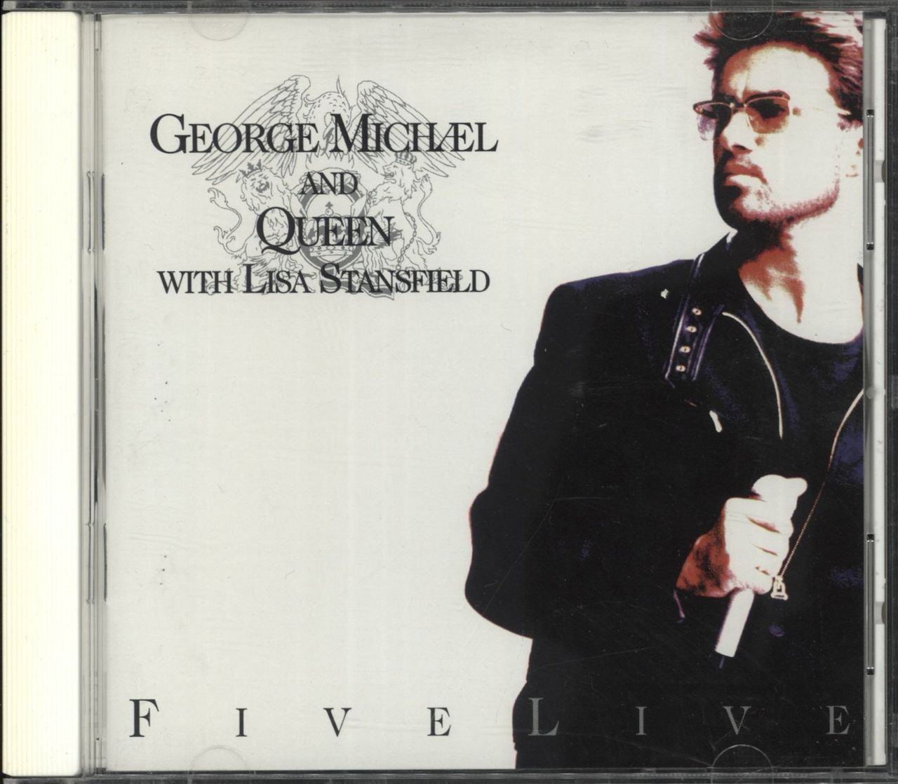 George Michael Five Live US CD single (CD5 / 5") HR-61479-2