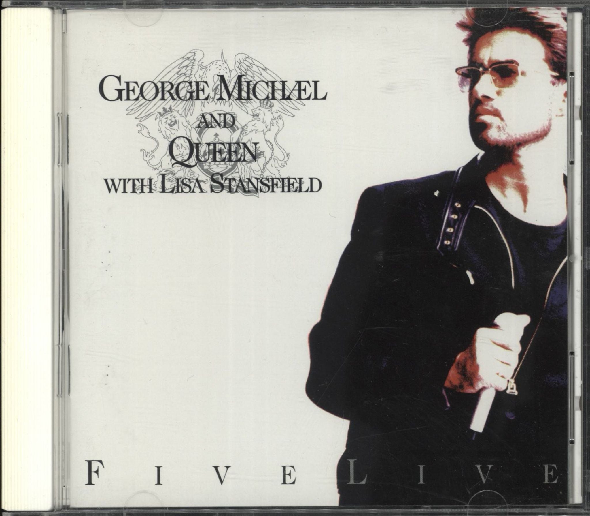 George Michael Five Live US CD single (CD5 / 5\") HR-61479-2
