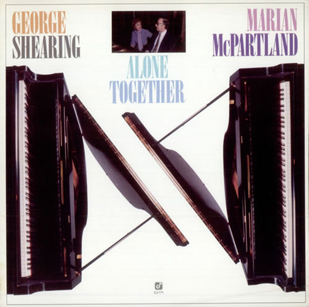 George Shearing Alone Together US vinyl LP album (LP record) CJ-171