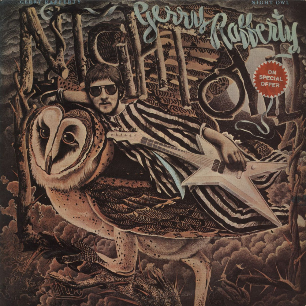 Gerry Rafferty Night Owl Portuguese vinyl LP album (LP record) 8E07262700