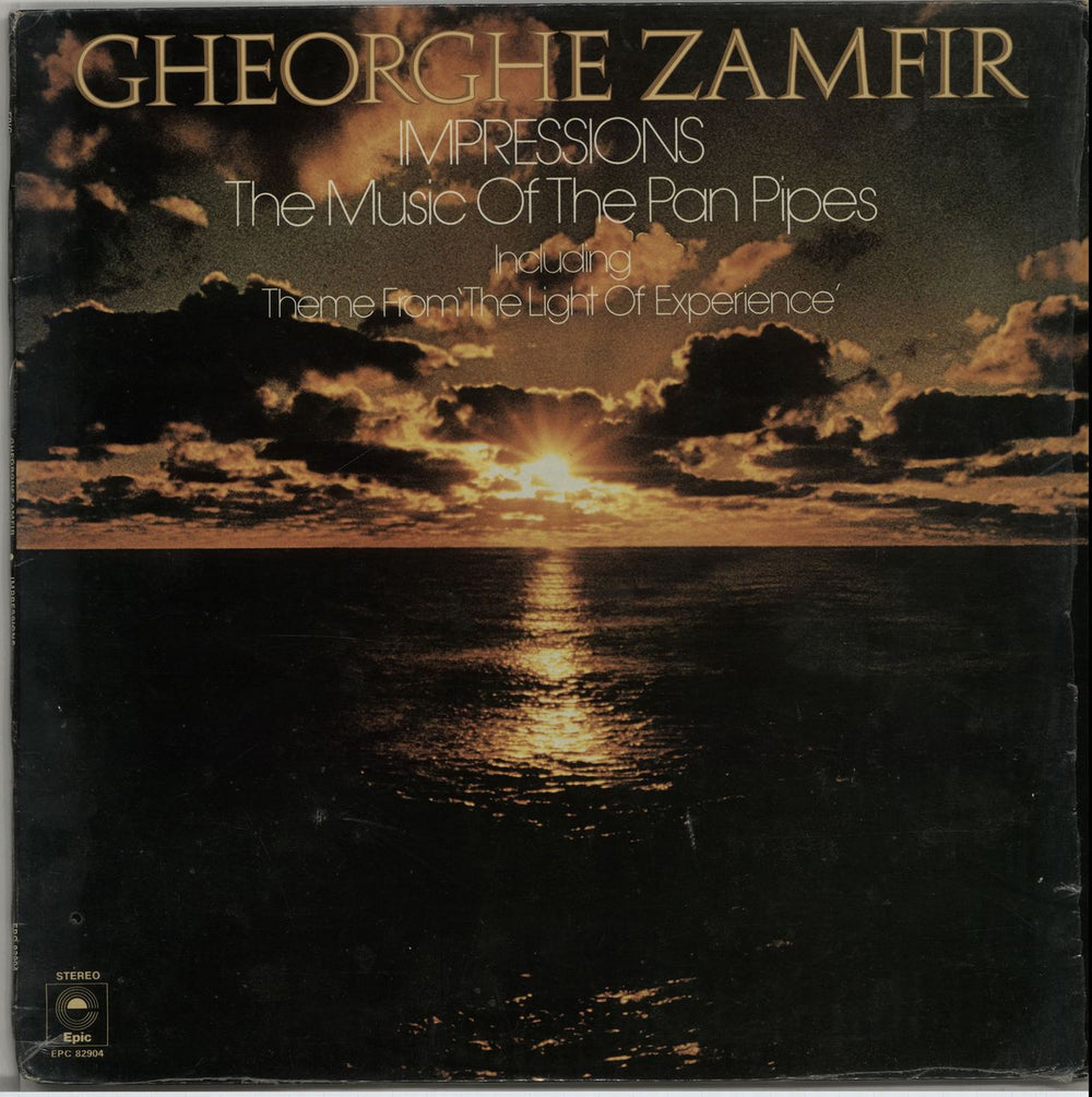 Gheorghe Zamfir Impressions: The Music Of The Pan Pipes UK vinyl LP album (LP record) EPC82904