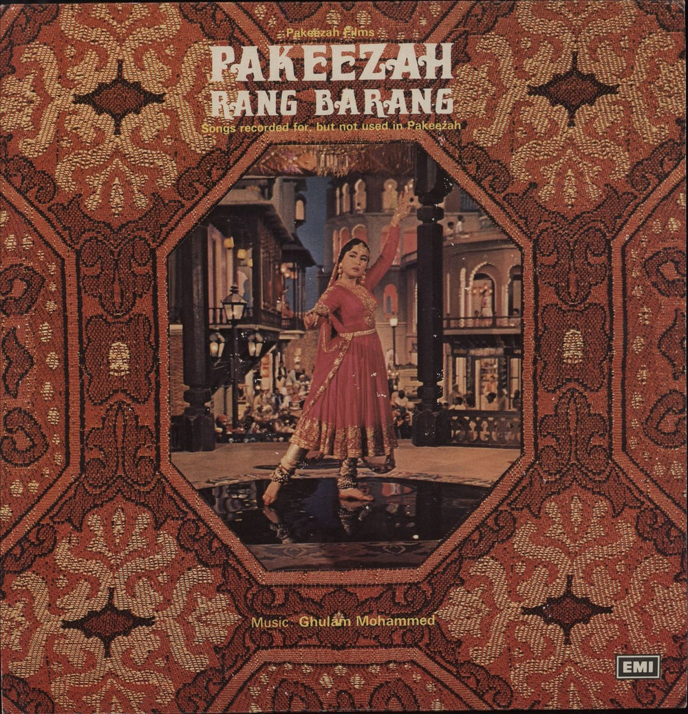 Ghulam Mohammed Pakeezah Rang Barang Indian vinyl LP album (LP record) ECLP5544