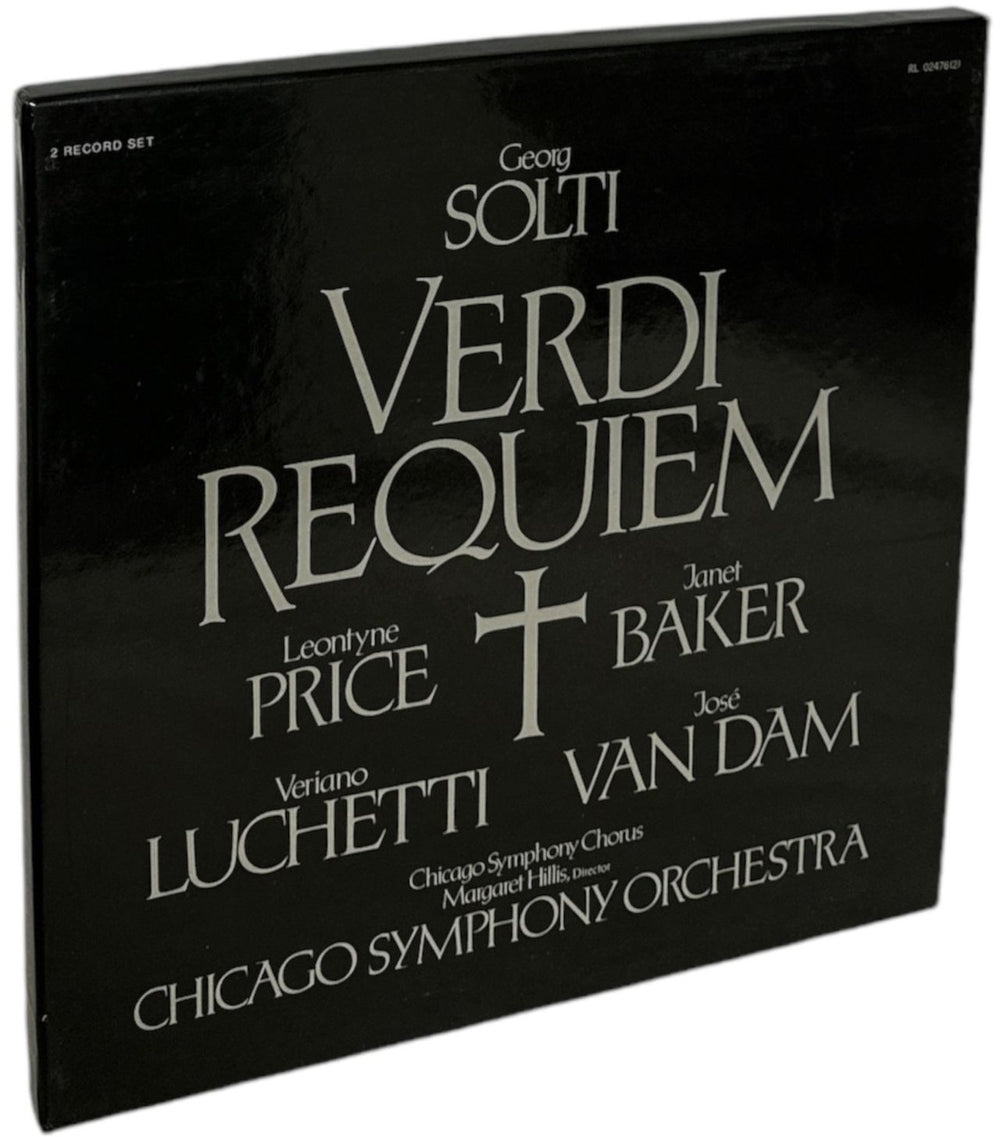 Giuseppe Verdi Requiem Italian Vinyl Box Set RL02476(2)