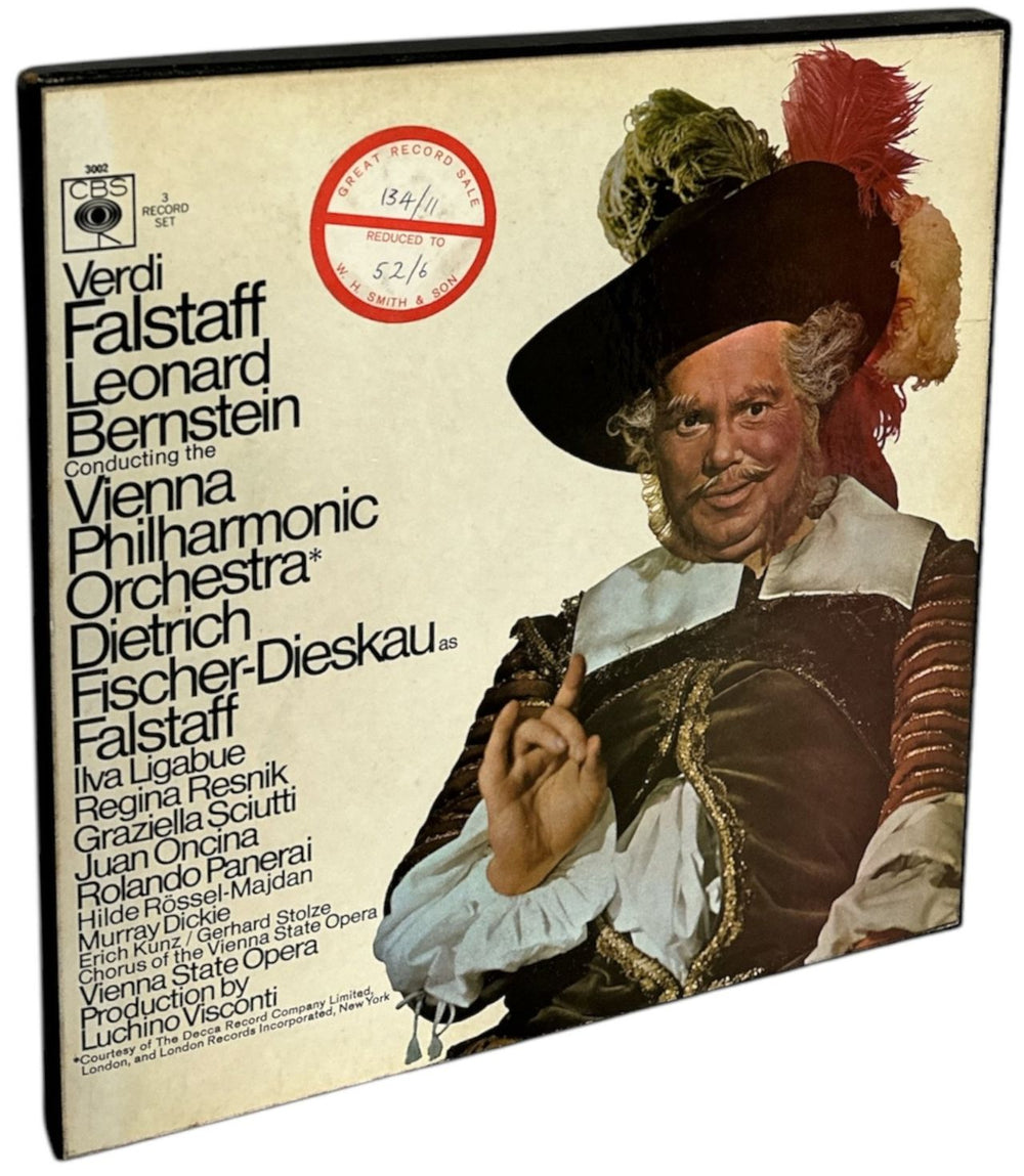 Giuseppe Verdi Verdi: Falstaff UK Vinyl Box Set 3002