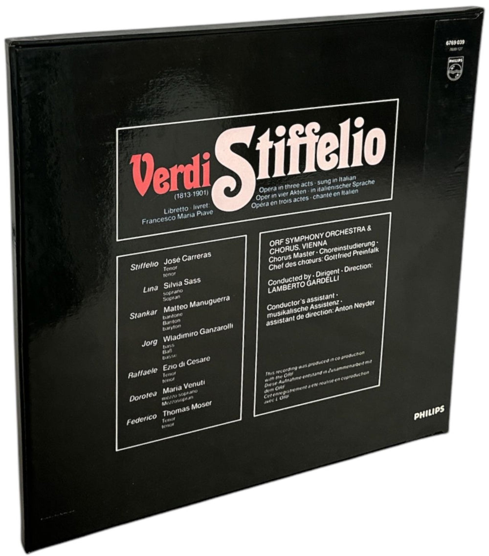 Giuseppe Verdi Verdi: Stiffelio Dutch Vinyl Box Set