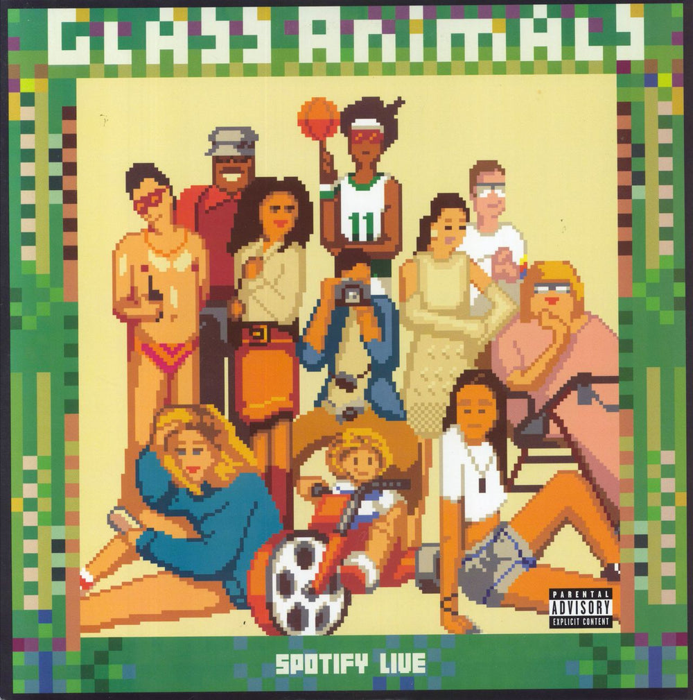 Glass Animals Spotify Live + Signed Insert US 12" vinyl single (12 inch record / Maxi-single) 2557448696