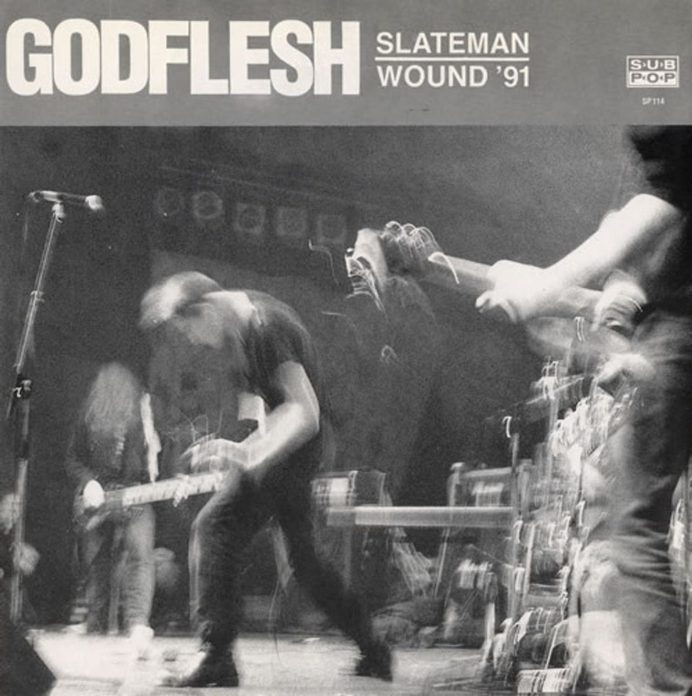 Godflesh Slateman US 7" vinyl single (7 inch record / 45) SP114