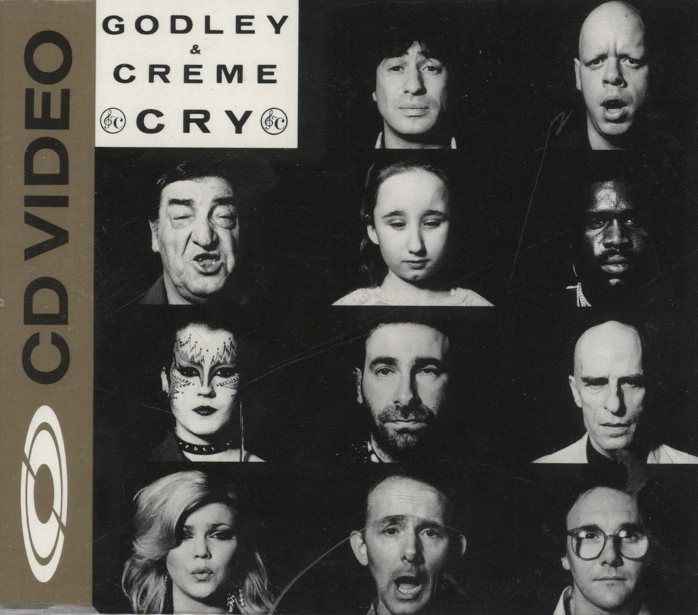 Godley & Creme Cry - CD-Video UK CD single (CD5 / 5") 080010-2