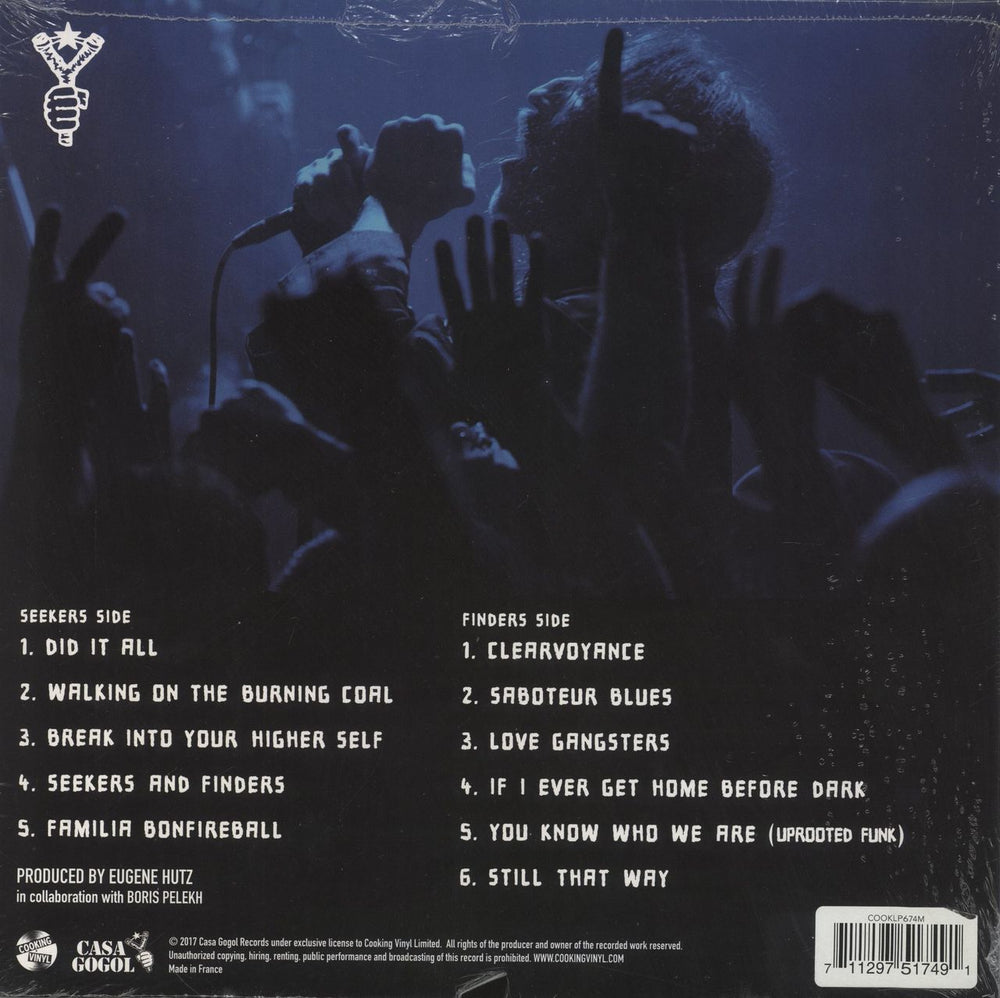 Gogol Bordello Seekers And Finders - Sealed French vinyl LP album (LP record) 711297517491