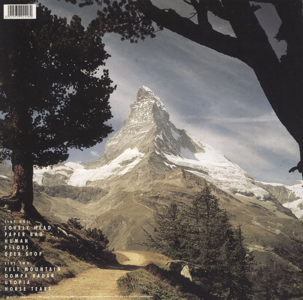 Goldfrapp Felt Mountain - 180gm White Vinyl - EX UK vinyl LP album (LP record) 5414939924460