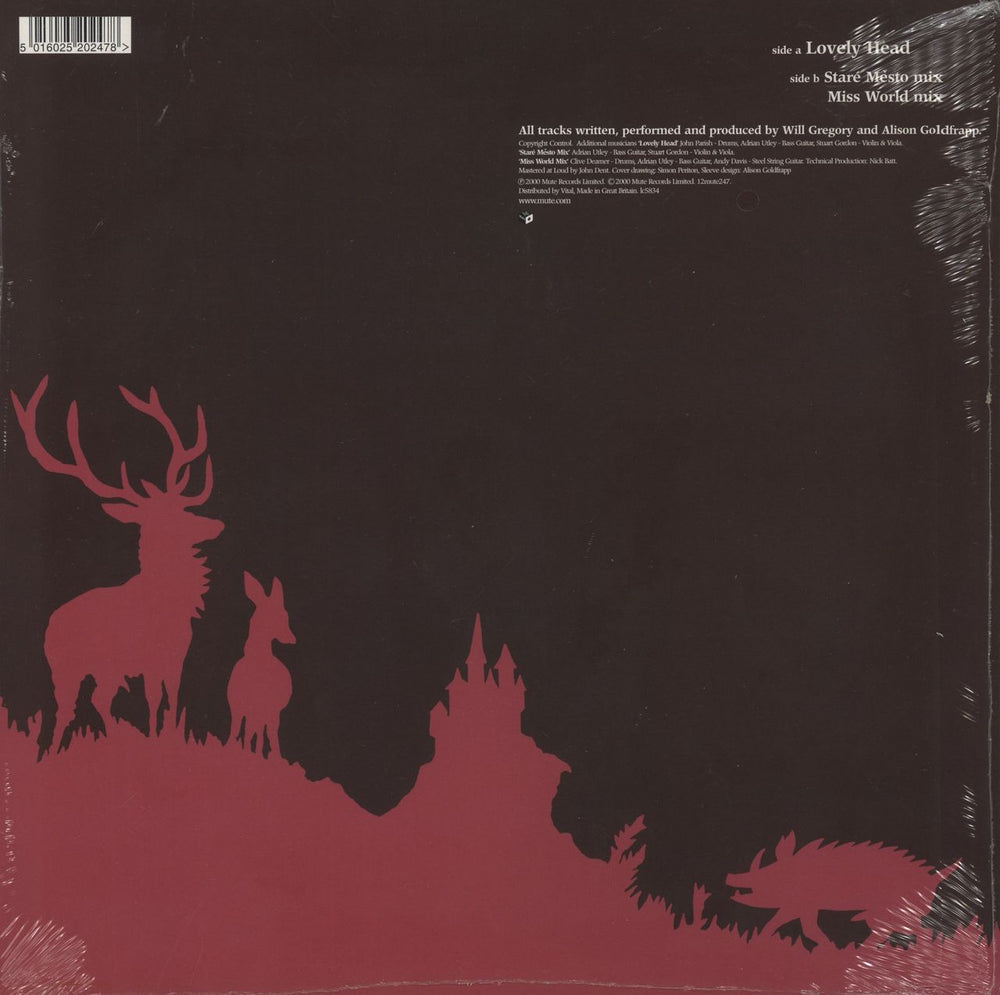 Goldfrapp Lovely Head - Sealed UK 12" vinyl single (12 inch record / Maxi-single) 5016025202478