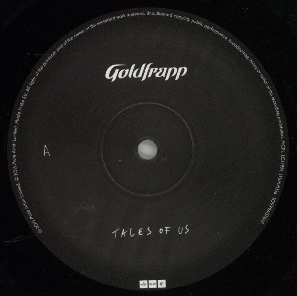 Goldfrapp Tales Of Us - 180gm UK vinyl LP album (LP record) FPPLPTA878726