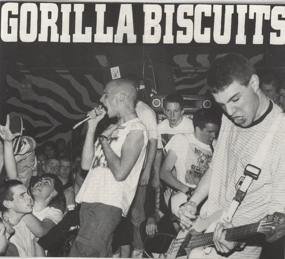 Gorilla Biscuits Gorilla Biscuits - 2nd - Banana Yellow Vinyl US 7" vinyl single (7 inch record / 45) 1988