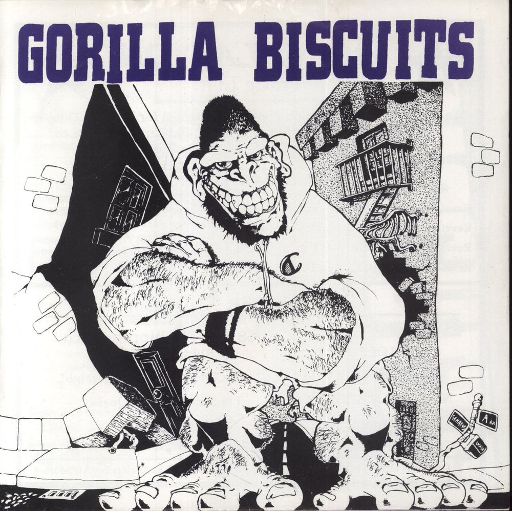 Gorilla Biscuits Gorilla Biscuits - 2nd - Banana Yellow Vinyl US 7" vinyl single (7 inch record / 45) REVELATION:4