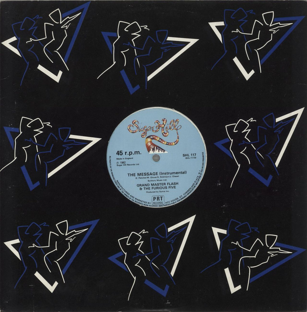 Grandmaster Flash The Message UK 12" vinyl single (12 inch record / Maxi-single)