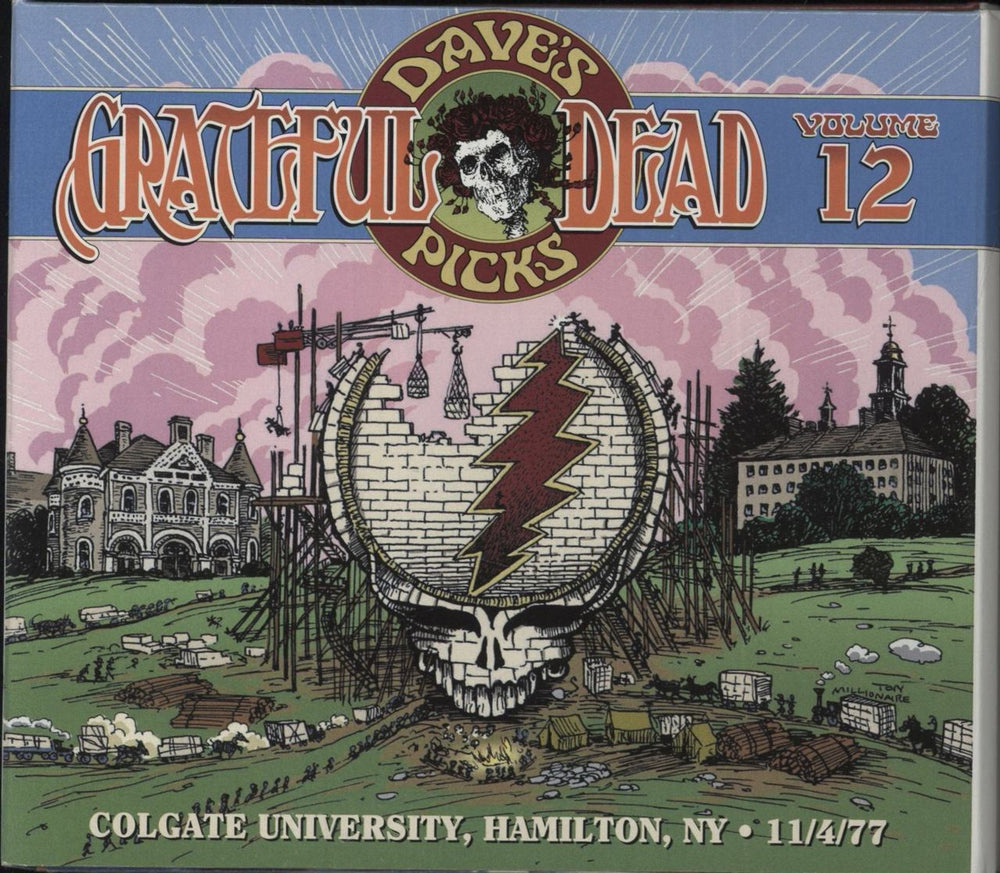 Grateful Dead Dave's Picks Volume 12: Colgate University, Hamilton, NY 11/4/77 US 3-CD album set (Triple CD) R2541136