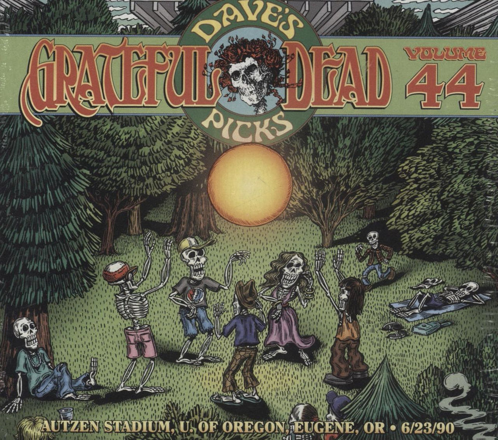 Grateful Dead Dave's Picks, Volume 44 (Autzen Stadium, U. Of Oregon, Eugene, OR 6/23/90) - Sealed US 3-CD album set (Triple CD) R2677184
