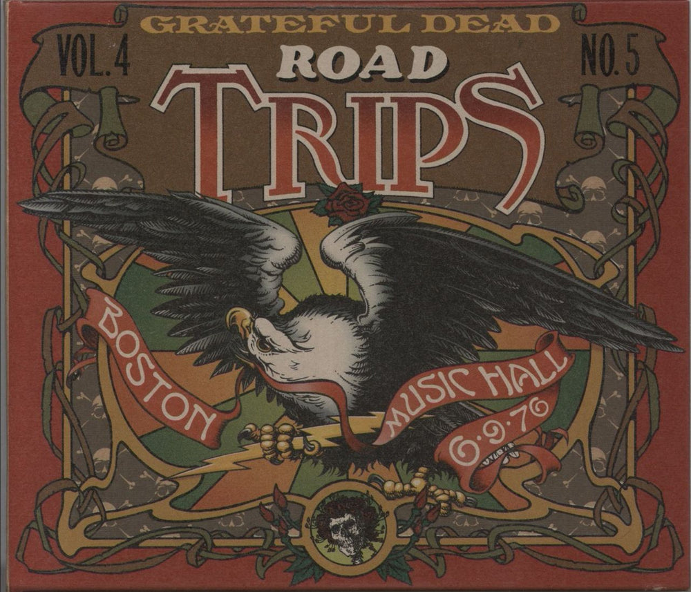 Grateful Dead Road Trips: Vol. 4, No. 5 US 3-CD album set (Triple CD) GRA2-6022