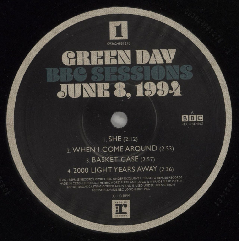 Green Day BBC Sessions US 2-LP vinyl record set (Double LP Album) GRN2LBB875870
