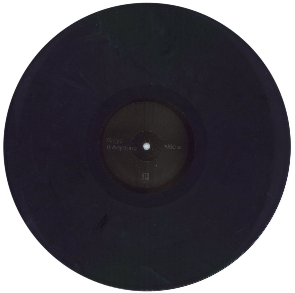 Greys If Anything - Dark Grey Marbled Vinyl US vinyl LP album (LP record) 9XFLPIF873412