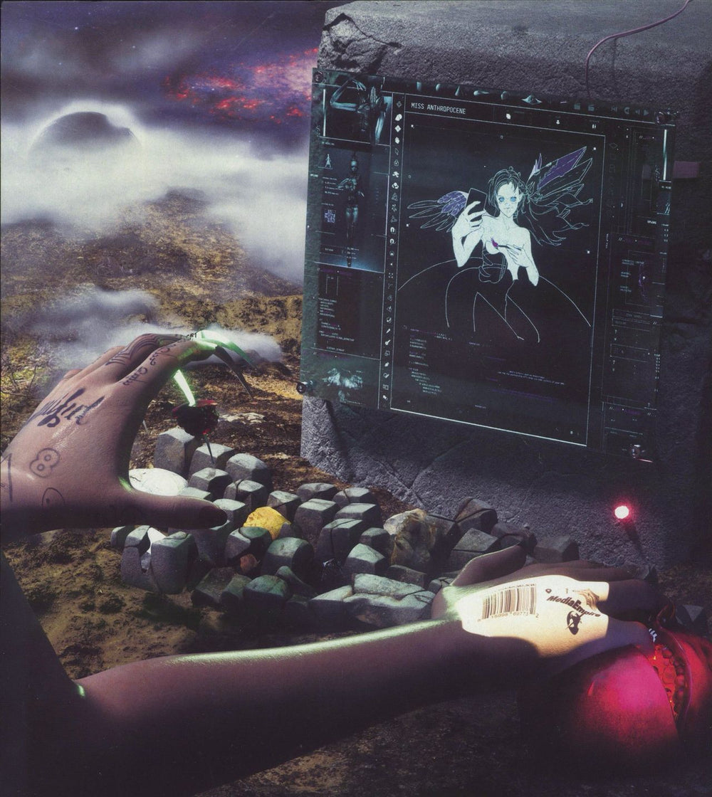 Grimes Miss Anthropocene UK vinyl LP album (LP record) 191400021112