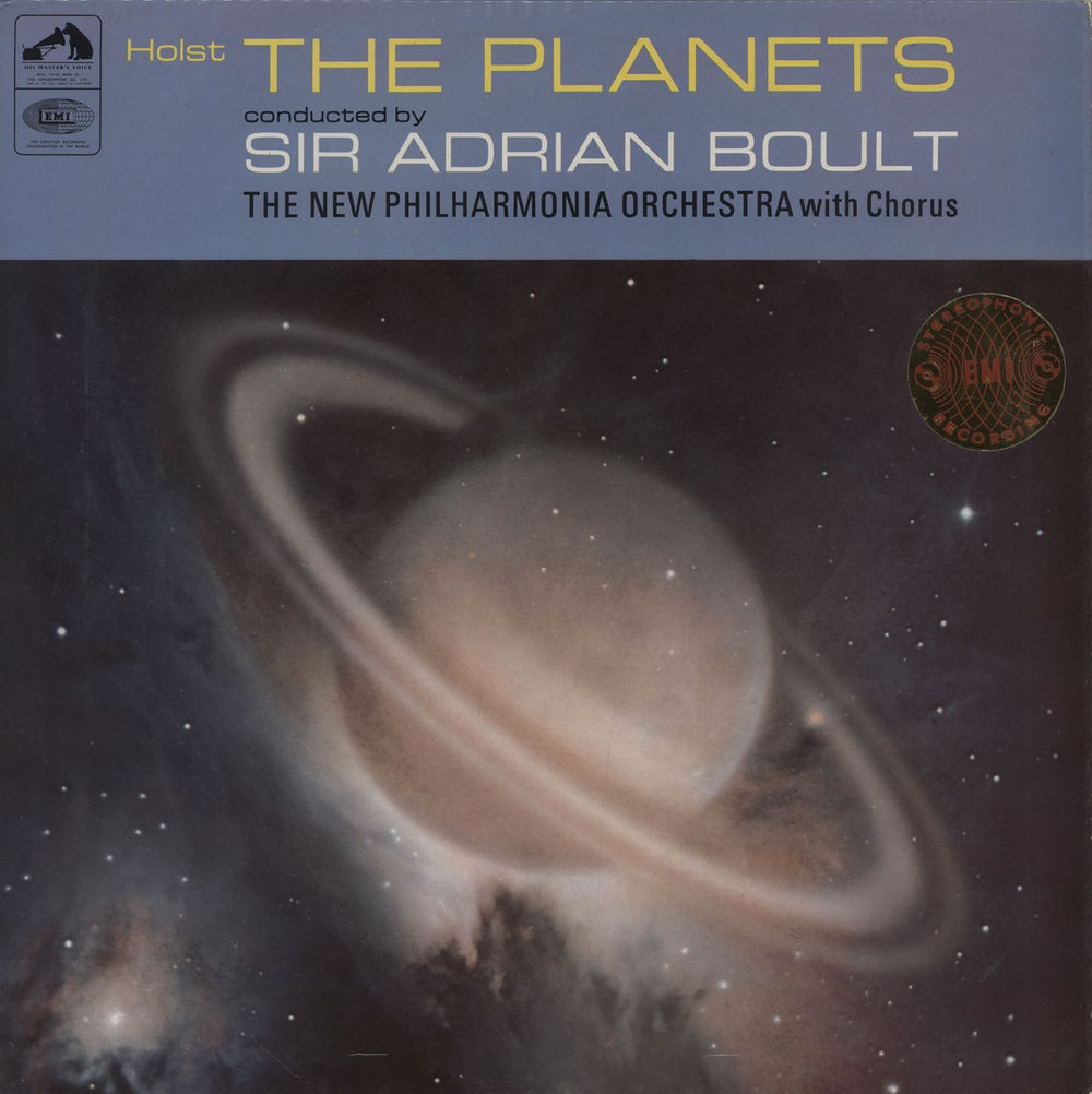 Gustav Holst The Planets - 2nd UK vinyl LP album (LP record) ASD2301