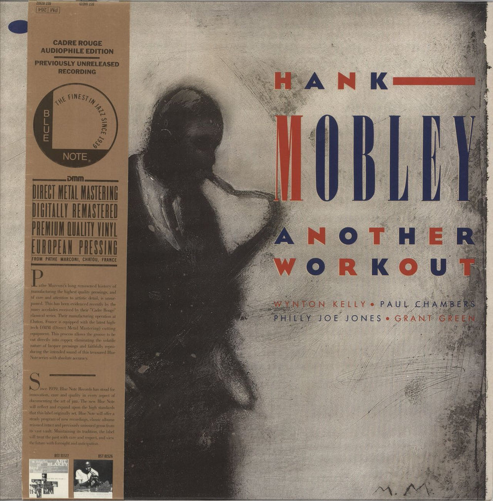 Hank Mobley Another Workout + obi French vinyl LP album (LP record) BST84431
