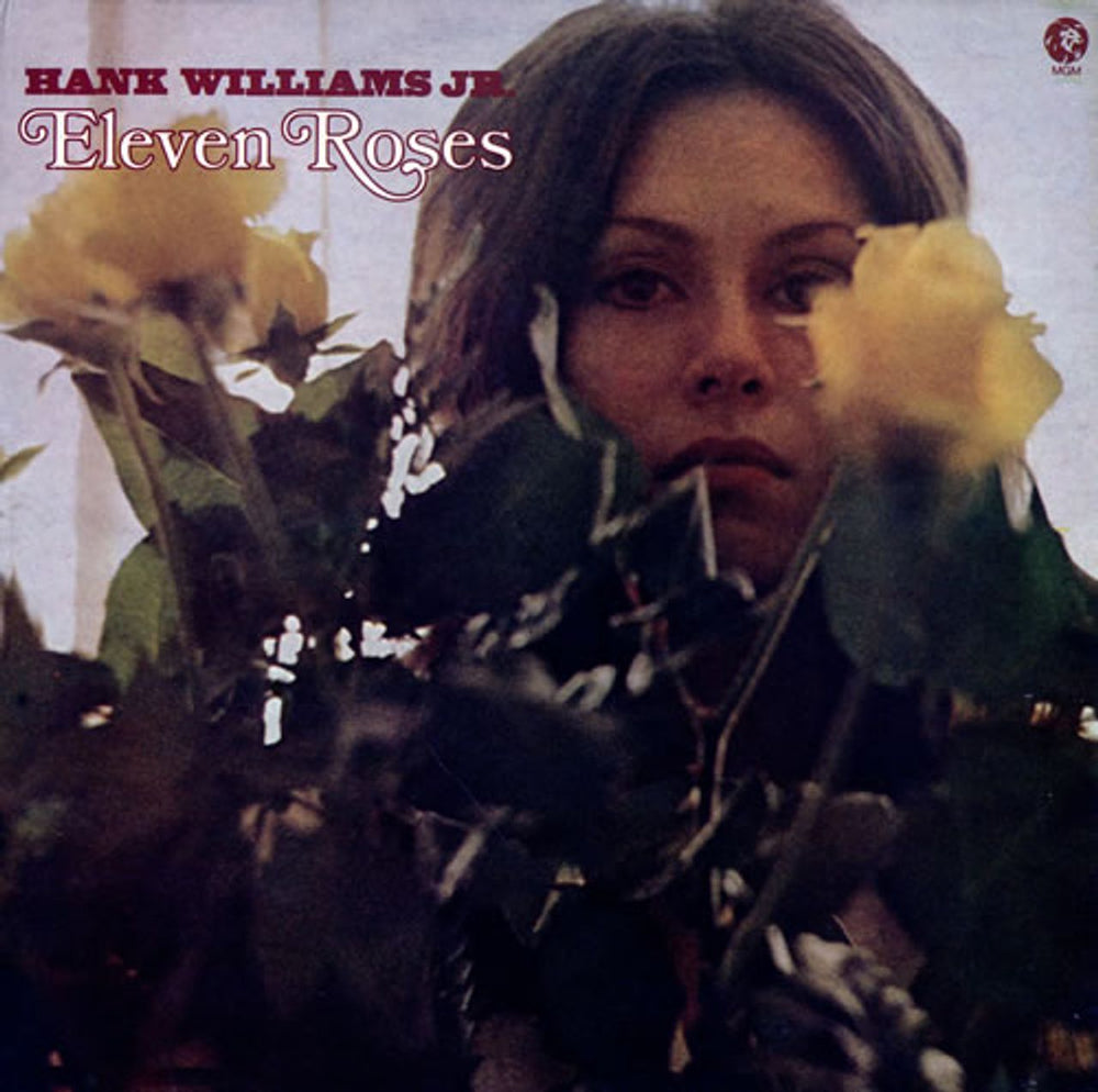 Hank Williams Jr. Eleven Roses UK vinyl LP album (LP record) 2315132