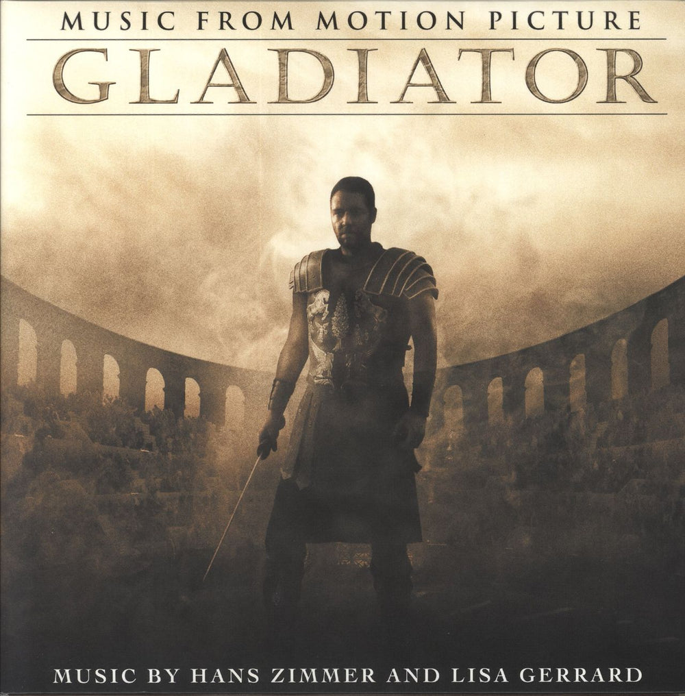Hans Zimmer Gladiator (Music From The Motion Picture) - 180gm UK 2-LP vinyl record set (Double LP Album) 4832128