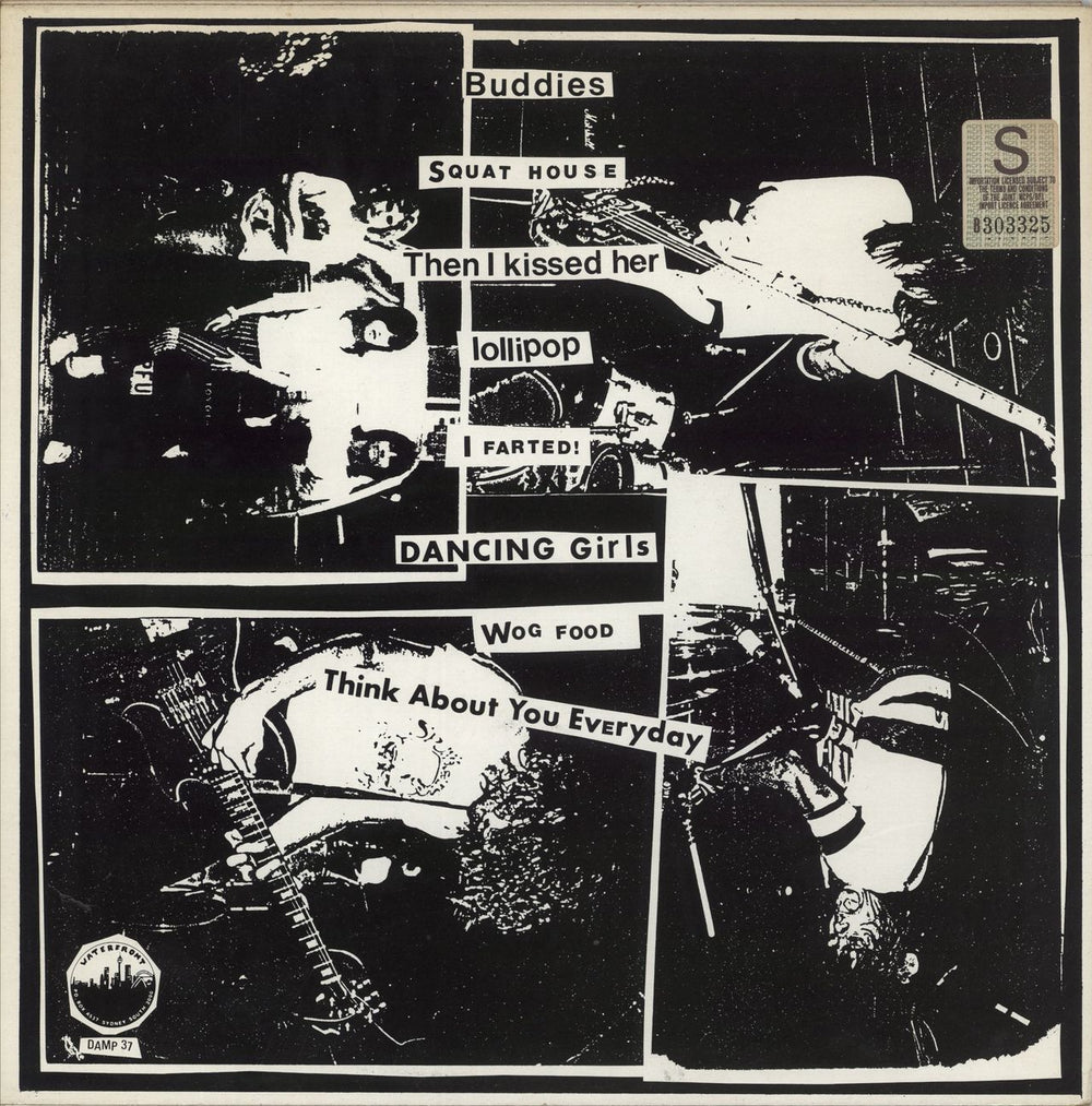 Hard-Ons Smell My Finger - EX Australian 12" vinyl single (12 inch record / Maxi-single)