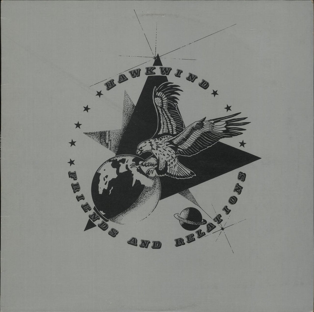 Hawkwind Friends & Relations UK vinyl LP album (LP record) SHARP101