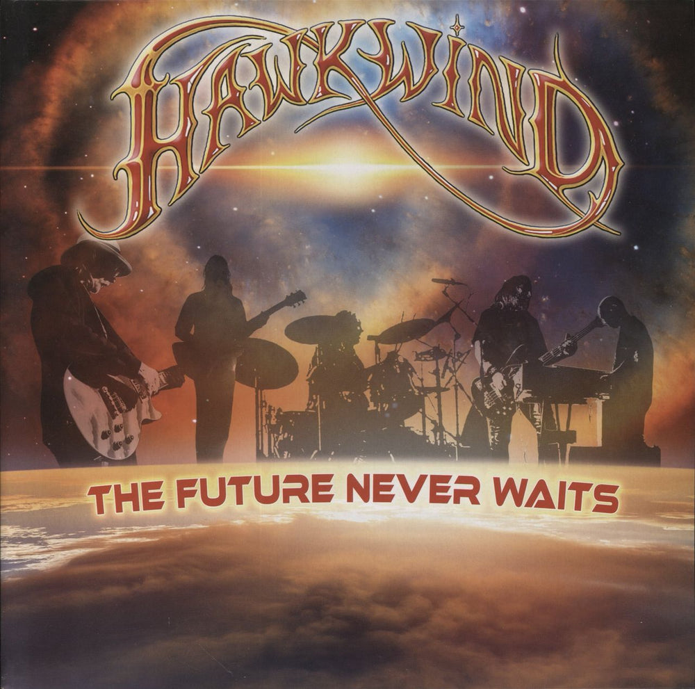 Hawkwind The Future Never Waits UK 2-LP vinyl record set (Double LP Album) BREDD884