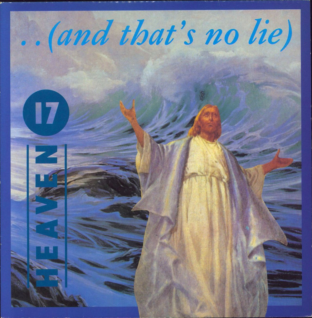 Heaven 17 And That's No Lie - Blue border - Number 3 UK 12" vinyl single (12 inch record / Maxi-single) VS74012