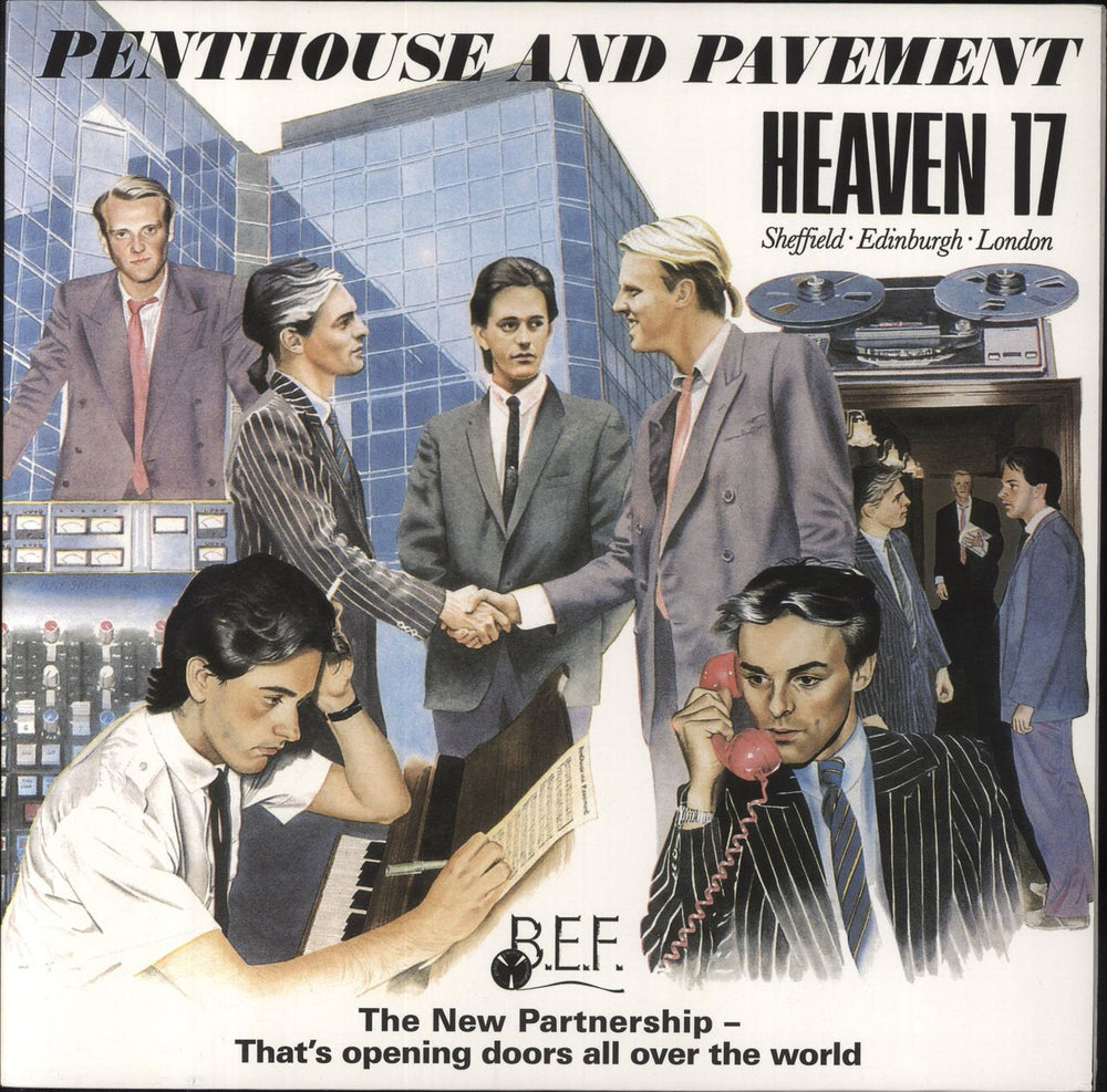 Heaven 17 Penthouse And Pavement Dutch vinyl LP album (LP record) 0602547941602