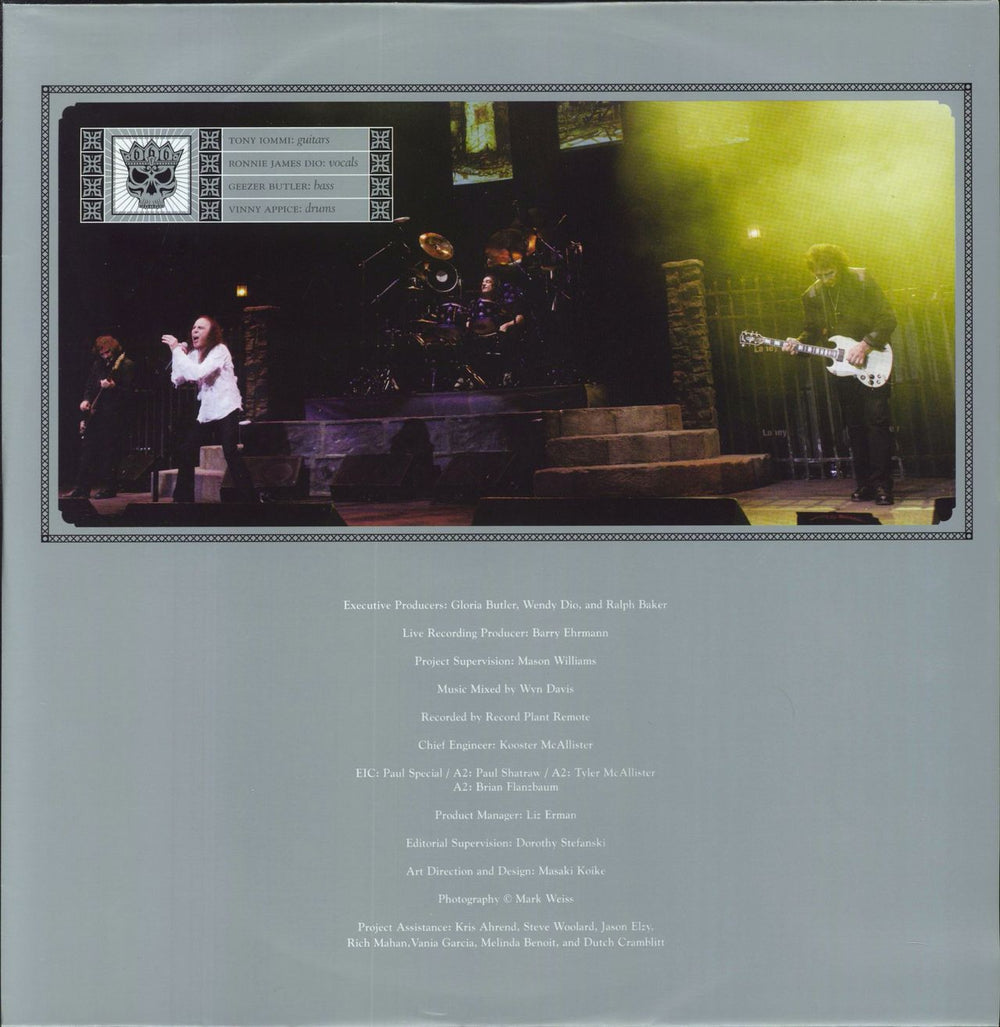 Heaven & Hell Radio City Music Hall Live German 2-LP vinyl record set (Double LP Album) 2008