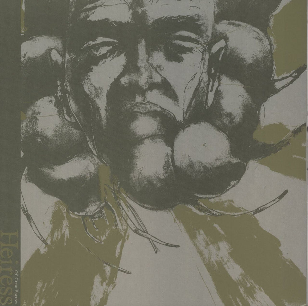 Heiress Of Great Sorrow - Gold & Silver Swirl Vinyl - EX US vinyl LP album (LP record) SHEATH055