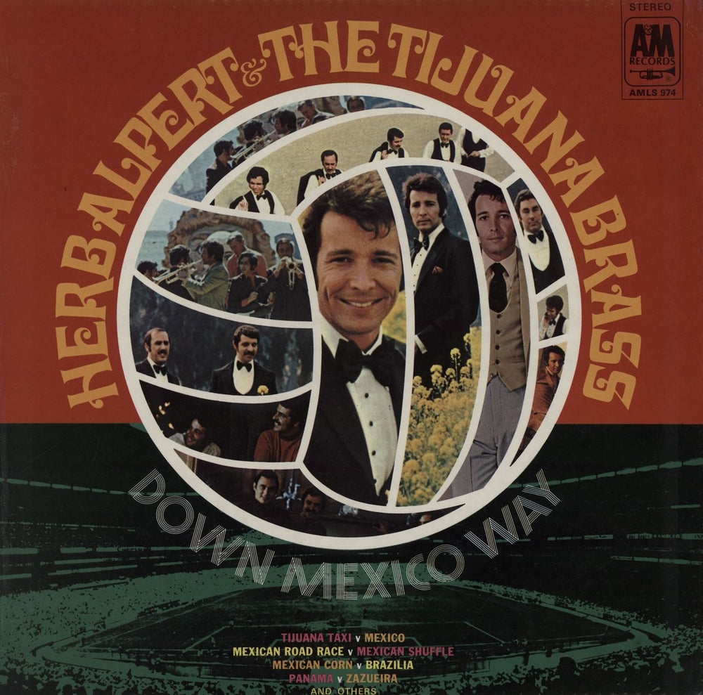 Herb Alpert Down Mexico Way UK vinyl LP album (LP record) AMLS974
