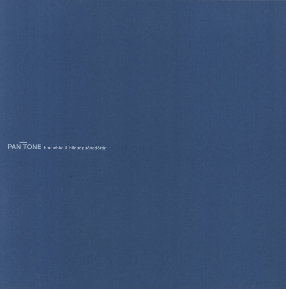 Hildur Gudnadottir Pan Tone - White Vinyl German vinyl LP album (LP record) SONICPIECES012