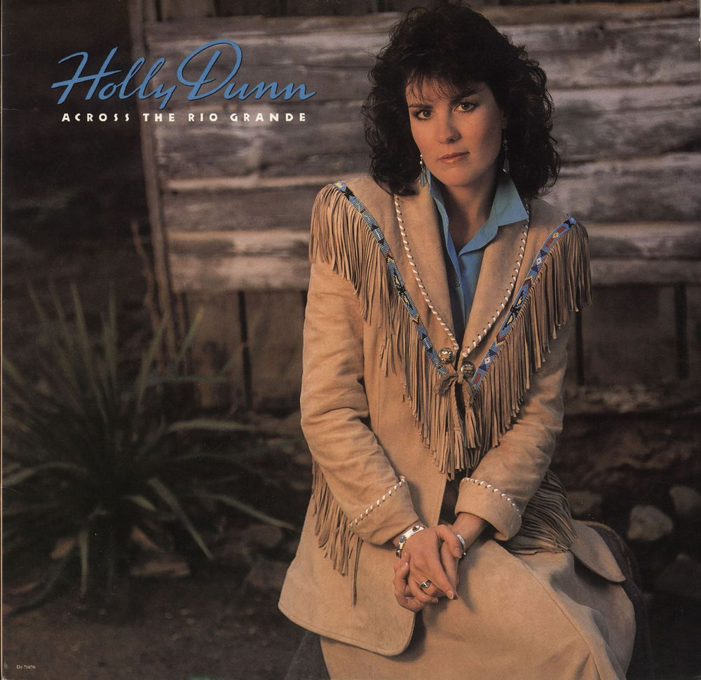 Holly Dunn Across The Rio Grande US vinyl LP album (LP record) D1-71070