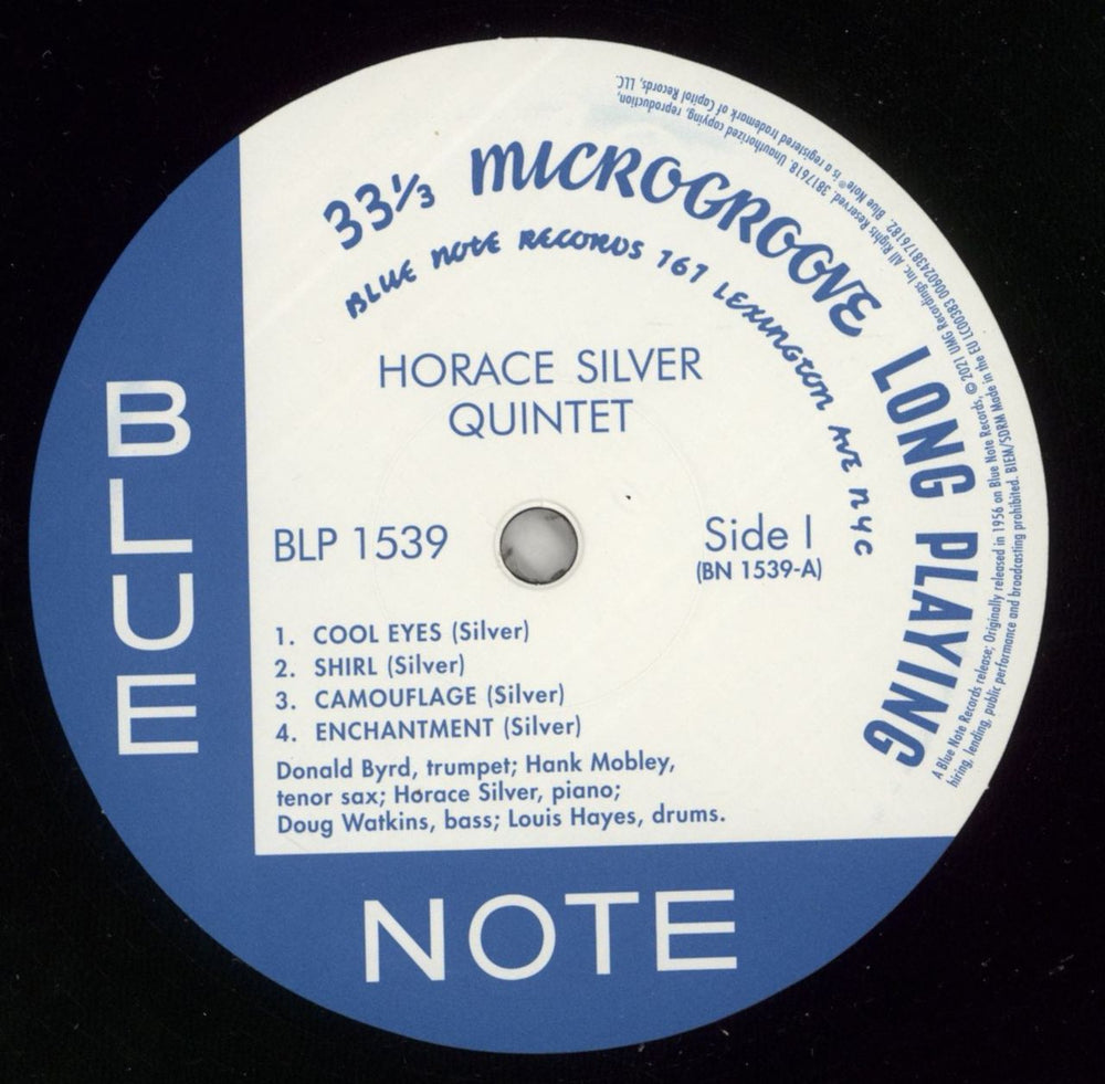 Horace Silver 6 Pieces Of Silver - 180gm Vinyl UK vinyl LP album (LP record) HAOLPPI868327