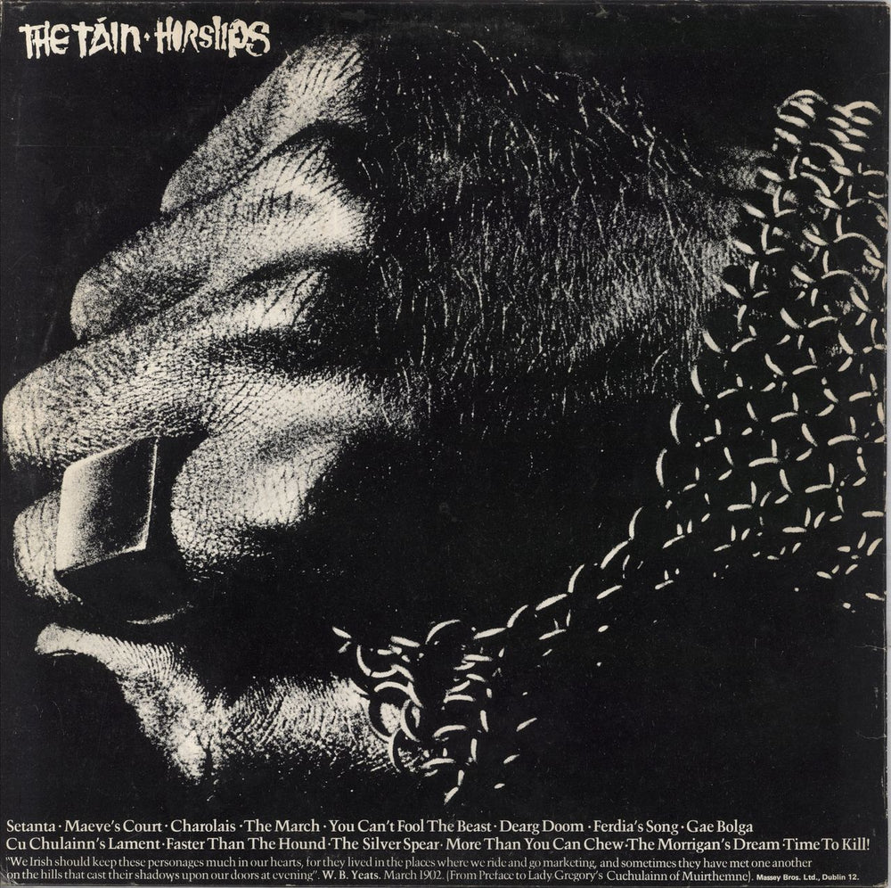 Horslips The Táin - EX Irish vinyl LP album (LP record)